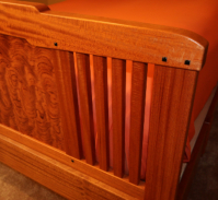 Sapelle Bed Detail